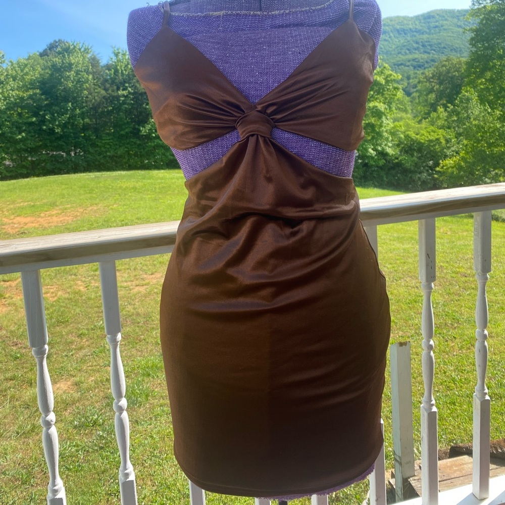 Brown Mini Dress Size 4/6